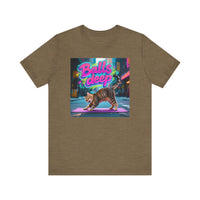 Balls Deep Yoga Cat T-Shirt - Unisex Jersey Short Sleeve Tee - Playful Feline Yoga Graphic Shirt
