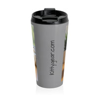 Cat Allergic to Mornings Stainless Steel Travel Mug – Sip in Style, Skip the Morning Drama