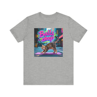 Balls Deep Yoga Cat T-Shirt - Unisex Jersey Short Sleeve Tee - Playful Feline Yoga Graphic Shirt