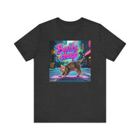 Balls Deep Yoga Cat T-Shirt - Unisex Jersey Short Sleeve Tee - Playful Feline Yoga Graphic Shirt