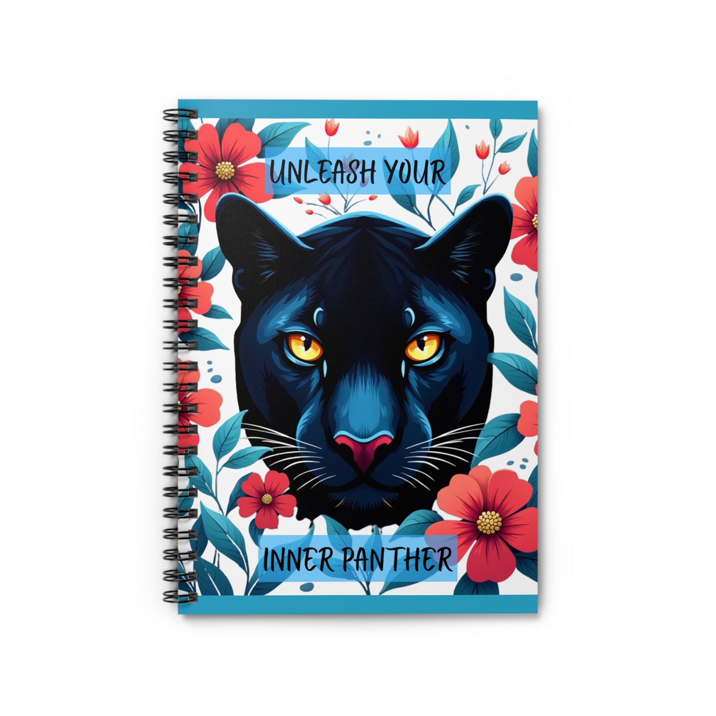 Unleash Your Inner Panther Softcover Journal (with Inside Prints) | Jungle-Themed Design for Creative Expression