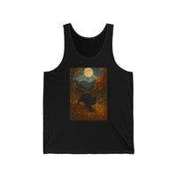 Midnight Zoomies Cat Tank Top - Unisex Jersey Tank - Funny Cat Graphic Tank