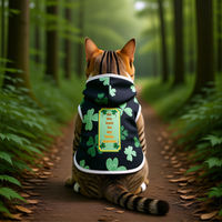On the Hunt for My Lucky Charms Cat Hoodie – Custom Pet Hoodie with Black/White Rib Color Options