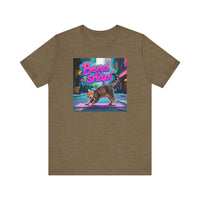 Bend and Snap Yoga Cat T-Shirt - Unisex Jersey Short Sleeve Tee - Whimsical Feline Yoga Graphic Shirt