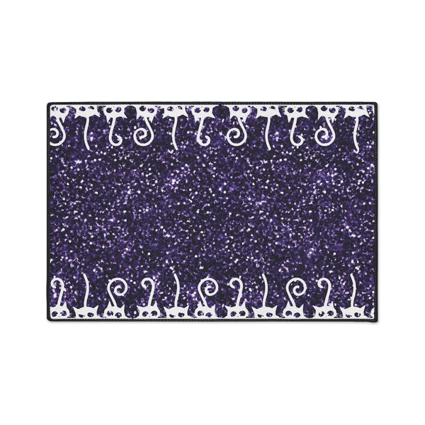 Peeking Cats Heavy Duty Floor Mat – Durable, Non-Slip & Custom-Designed Home Decor