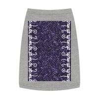 Purple Sequined Peeking Cats Pet Tank Top – Custom Pet Fashion with 100% Cotton & EasyTear™ Label