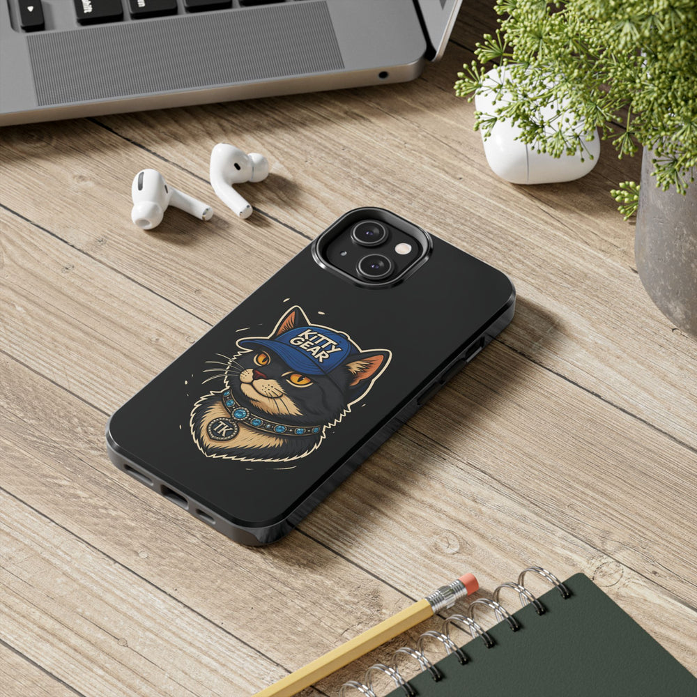 The Cool Cat in the Neighborhood Tough Phone Case – Impact-Resistant Protection for iPhone & Samsung