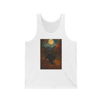 Midnight Zoomies Cat Tank Top - Unisex Jersey Tank - Funny Cat Graphic Tank