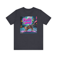 Balls Deep Yoga Cat T-Shirt - Unisex Jersey Short Sleeve Tee - Playful Feline Yoga Graphic Shirt