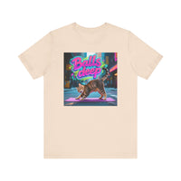 Balls Deep Yoga Cat T-Shirt - Unisex Jersey Short Sleeve Tee - Playful Feline Yoga Graphic Shirt