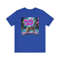 Balls Deep Yoga Cat T-Shirt - Unisex Jersey Short Sleeve Tee - Playful Feline Yoga Graphic Shirt