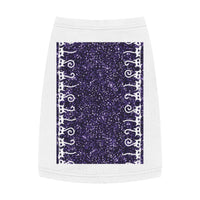 Purple Sequined Peeking Cats Pet Tank Top – Custom Pet Fashion with 100% Cotton & EasyTear™ Label